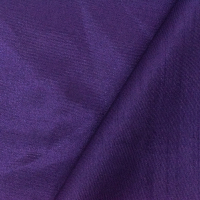 Royalty Purple Solid Poly Antique Satin Woven Fabric