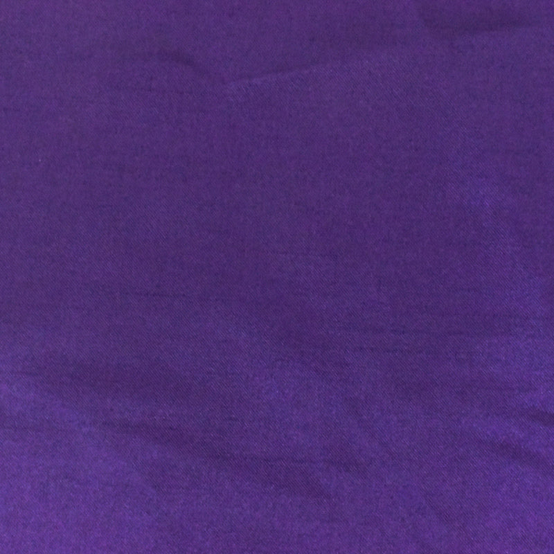 Royalty Purple Solid Poly Antique Satin Woven Fabric
