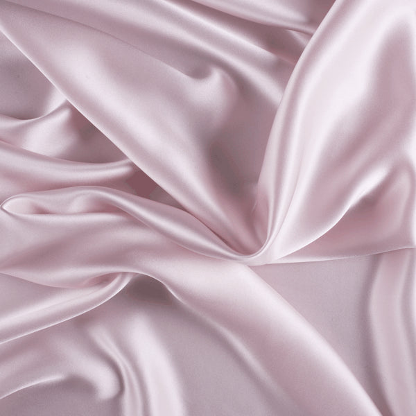 Runway Silks Light Orchid Silk Charmeuse Fabric - Reorderable