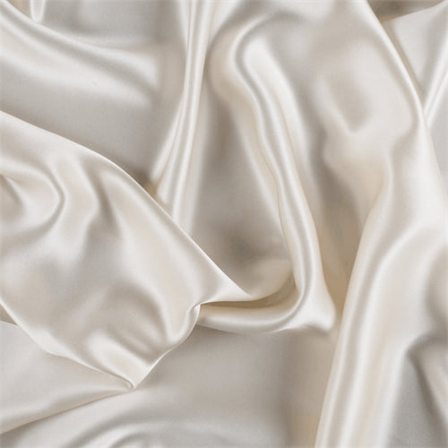 Runway Silks Pale Yellow Silk Charmeuse Fabric - Reorderable