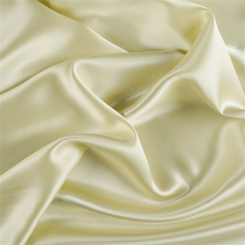 Runway Silks Pale Green Silk Charmeuse Fabric - Reorderable