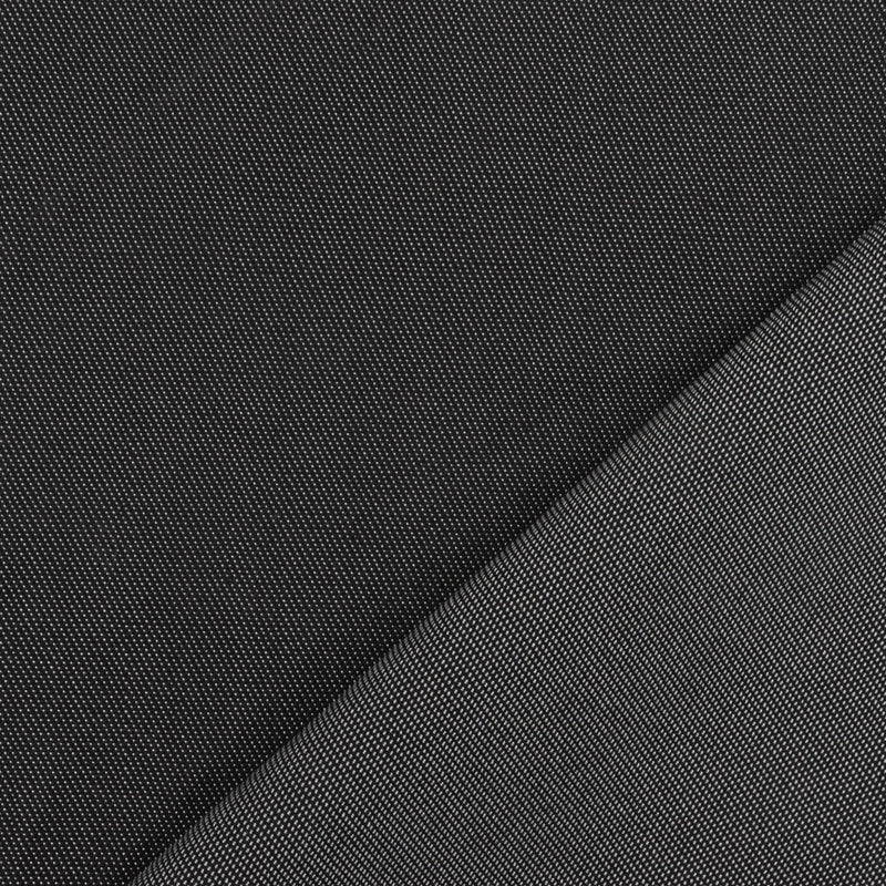 Steel Gray-Gray Faded Stripe Texture Poly-Wool Woven Shirting Fabric