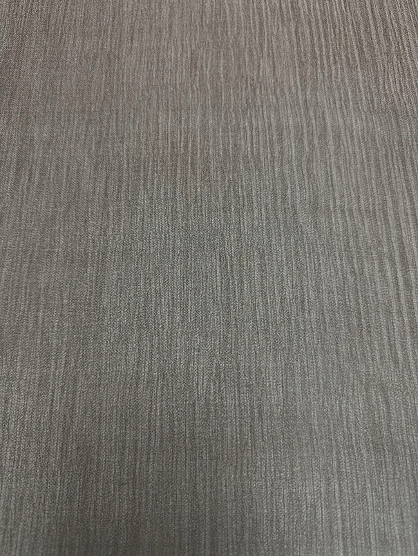 Brown Woven Wide Crinkled Silk Chiffon Fabric