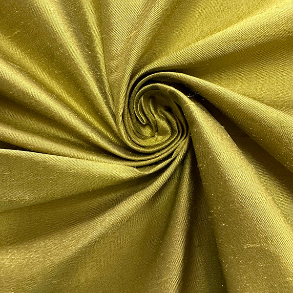 5 YD PC-Iridescent Leaf Bronze Silk Dupioni Fabric