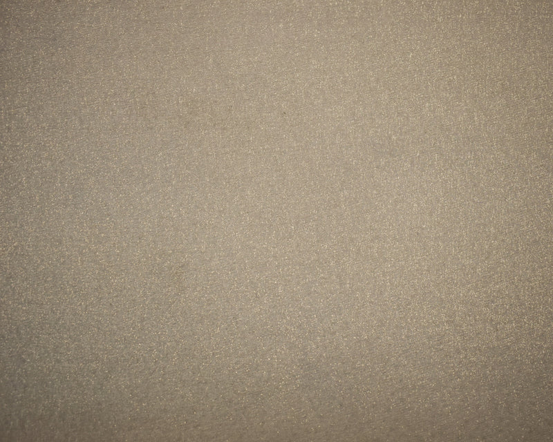 Gold-Gray Poly Solid Sparkle Organza Woven Fabric