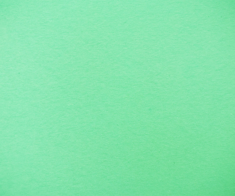 Mint Green Cotton Stretch Spandex Solid Jersey Knit Fabric