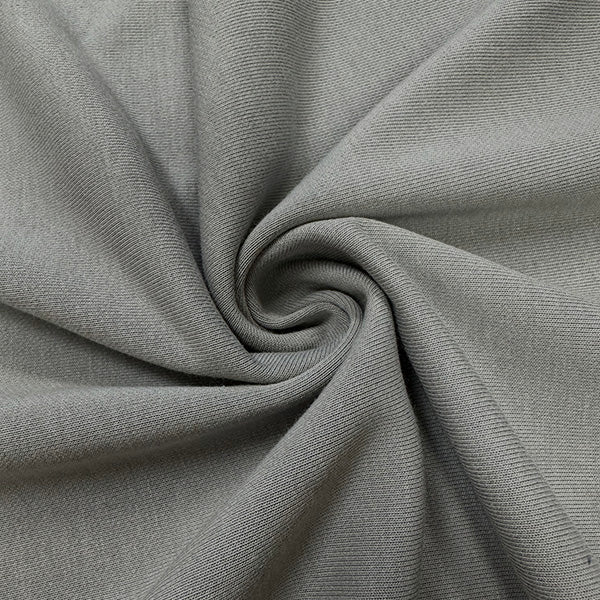 2 1/2 YD PC-Elephant Gray French Terry Knit Fabric