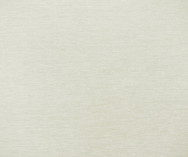 Off-White Polyester Stretch Spandex Semi-Sheer Slub Jersey Knit Fabric