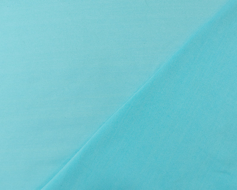 Blue Poly Stretch Spandex Solid Jersey Knit Fabric