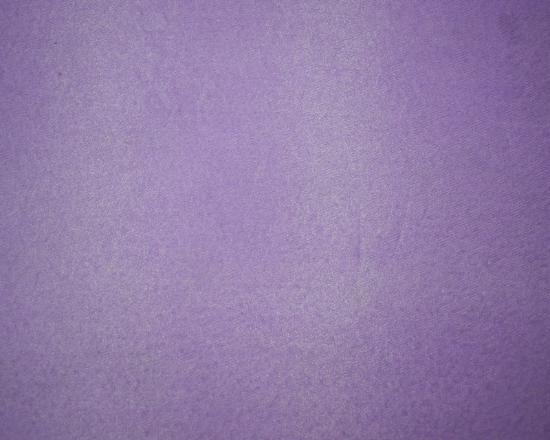Purple-Silver Poly Solid Sparkle Organza Woven Fabric