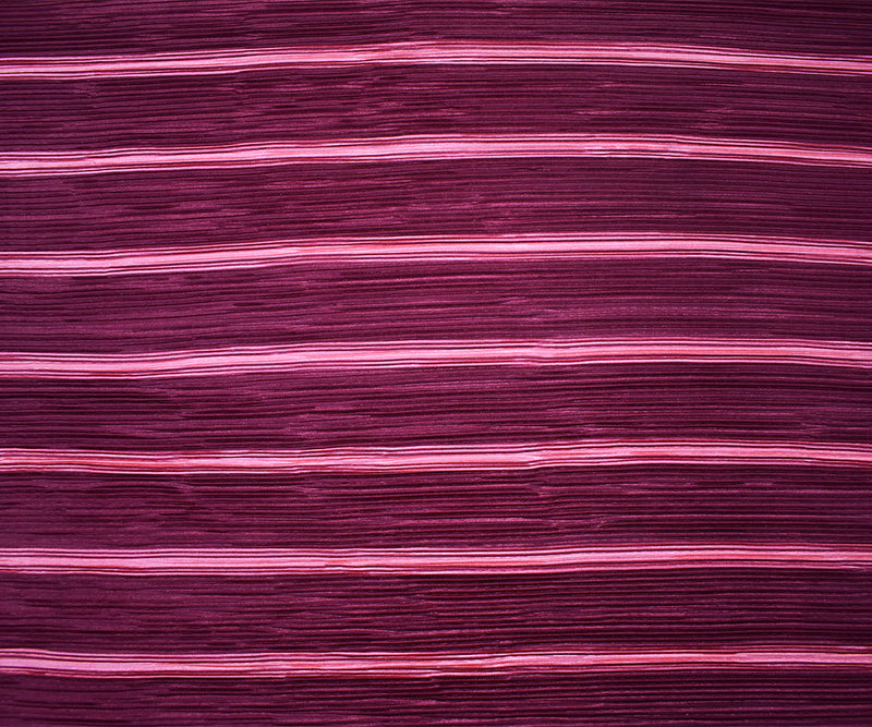 Pink Poly Stretch Spandex Stripe Printed Pleat Interlock Knit Fabric