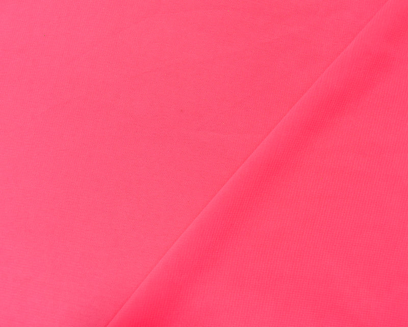 Pink Poly Solid Chiffon Woven Fabric