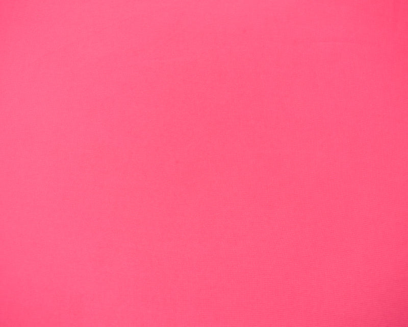 Pink Poly Solid Chiffon Woven Fabric