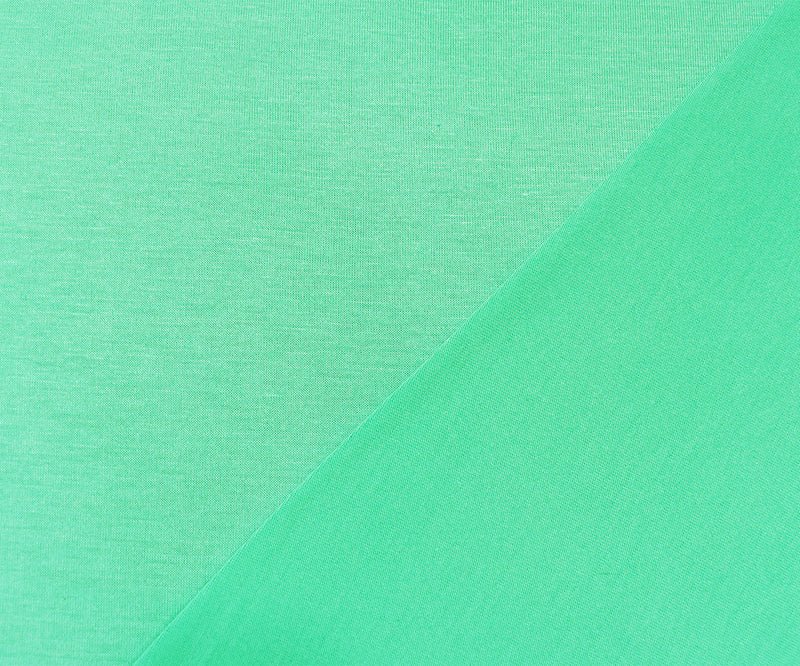 Turquoise Rayon Strech Spandex Slub Jersey Knit Fabric