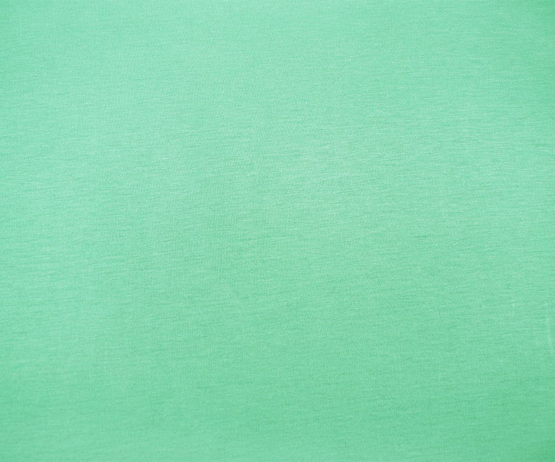 Turquoise Rayon Strech Spandex Slub Jersey Knit Fabric