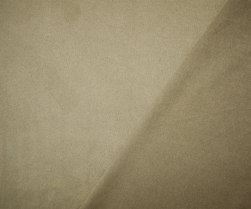 Light Gray Stretch Spandex Solid Microsuede Knit Fabric