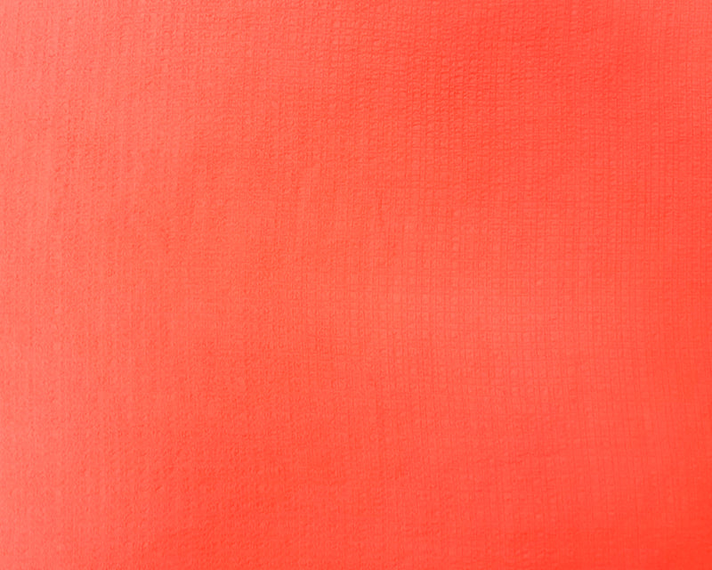 Orange Poly Pebble Chiffon Woven Fabric