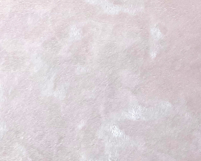 Pink Poly Spandex Stretch Crushed Velvet Knit Fabric