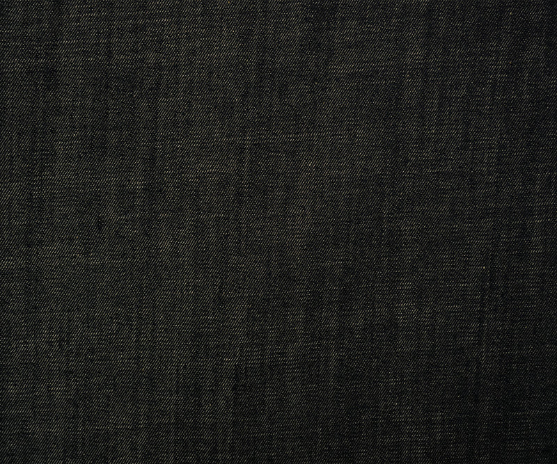 1 7/8 YD PC-Blue 11 oz. Cotton Blend Stretch Denim Twill Woven Fabric