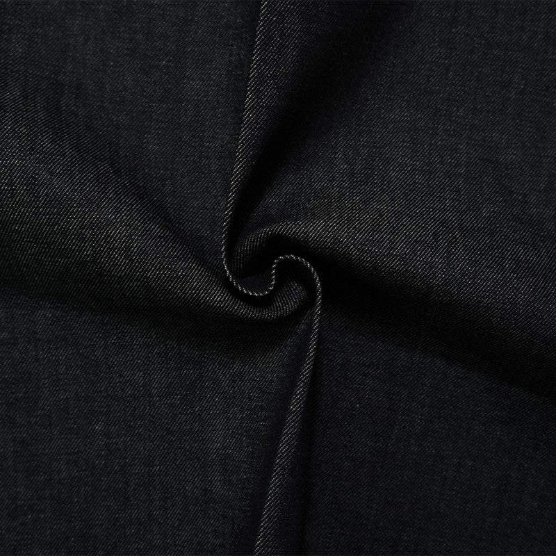 Blue 11 oz. Famous Denim Co. Cotton Blend Stretch Slub Denim Twill Fabric