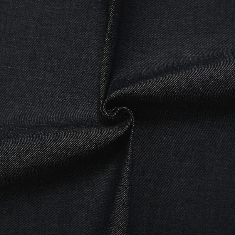 Navy 12 oz. Famous Denim Co. Cotton Blend Stretch Denim Twill Fabric
