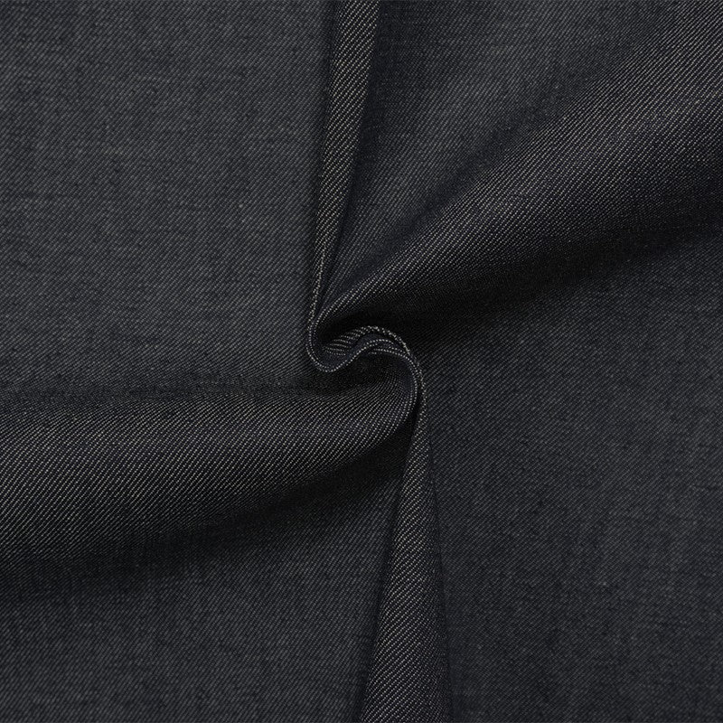 Blue 11 oz. Cotton Spandex Stretch Denim Twill Woven Fabric