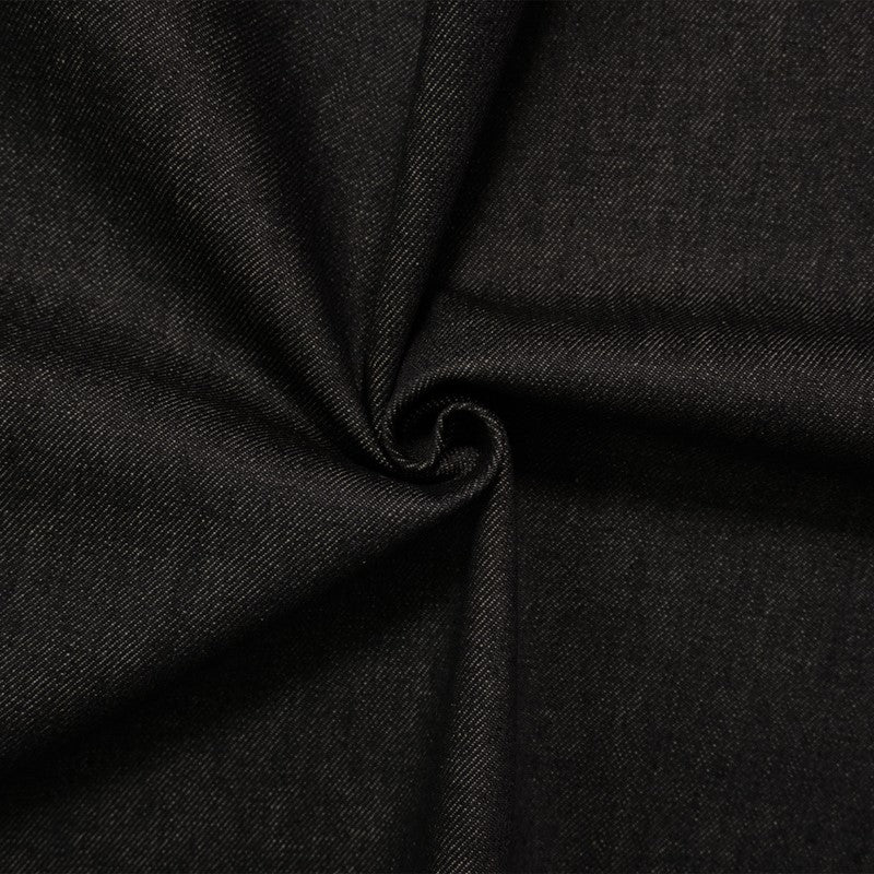 Dark Blue 12 oz. Cotton Denim Twill Woven Fabric