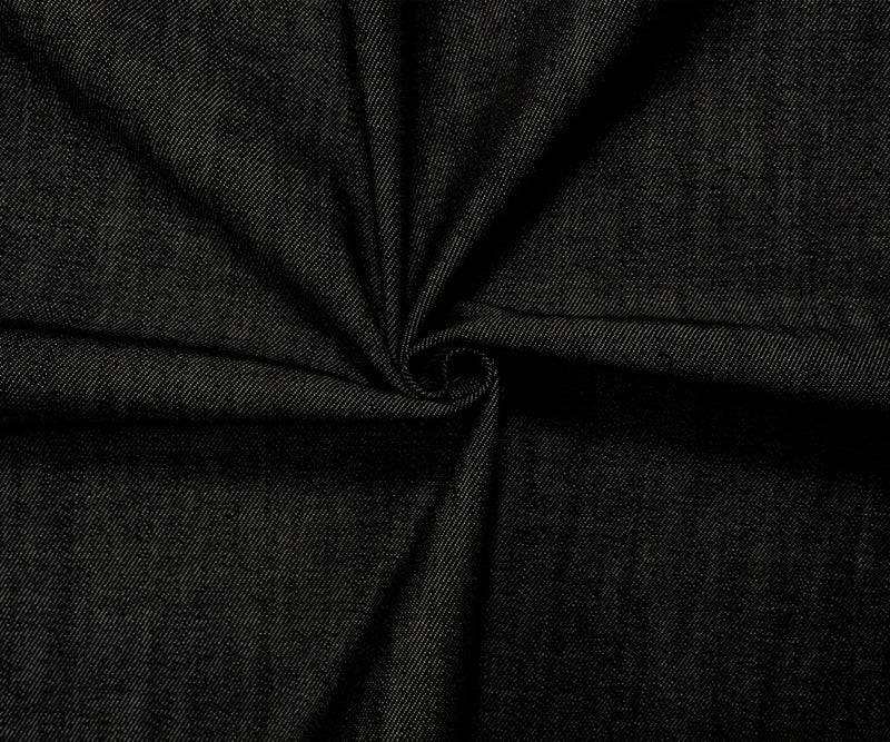 Blue 11 oz. Famous Denim Co. Cotton Blend Stretch Denim Woven Fabric