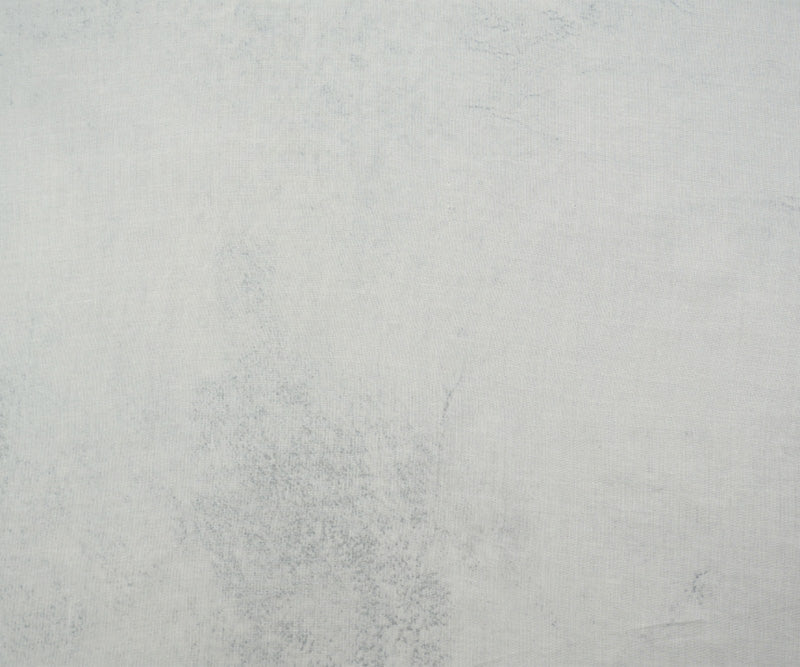 White-Gray Rayon Abstract Print Cross-Hatch Challis Woven Fabric
