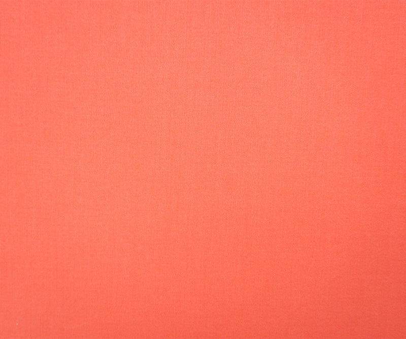 Coral Poly Rayon Spandex Stretch Solid Woven Suiting Fabric