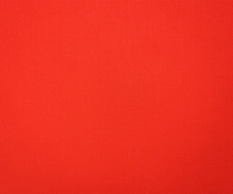 Sunset Red Poly Rayon Spandex Stretch Solid Woven Suiting Fabric