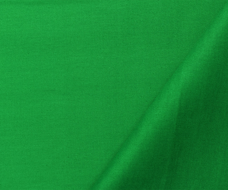 Green Cotton Solid Quality Quilting Woven 10 YD Bolt Fabric