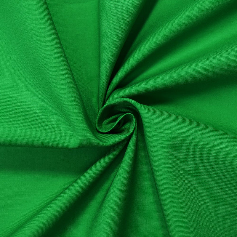 Green Cotton Solid Quality Quilting Woven 10 YD Bolt Fabric