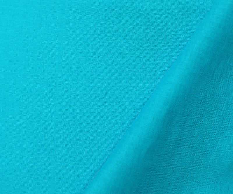 Turquoise  Cotton Solid Quality Quilting Woven 10 YD Bolt Fabric