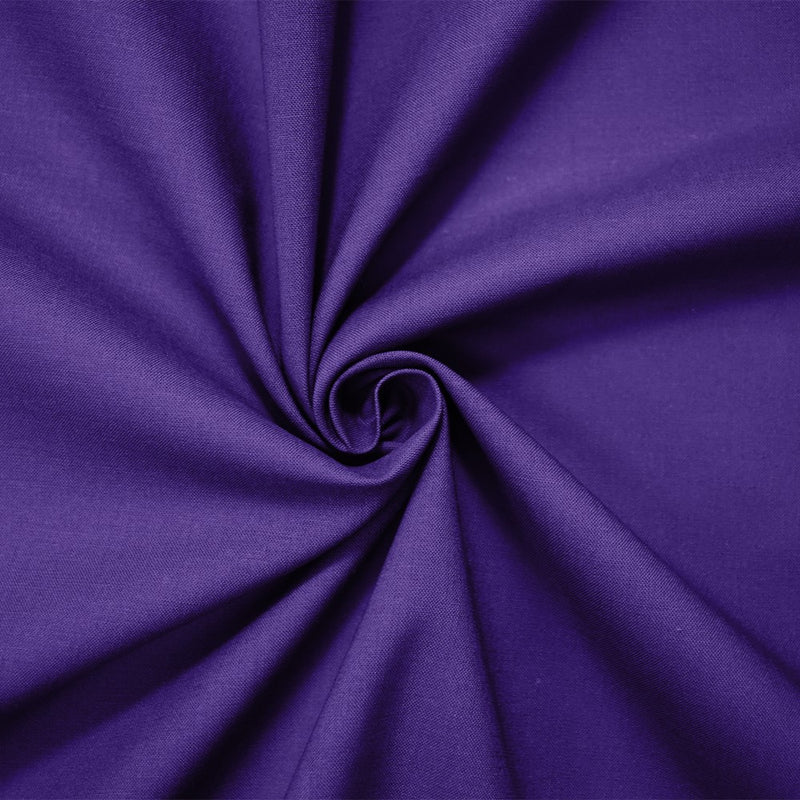 Purple Cotton Solid Quality Quilting Woven Fabric