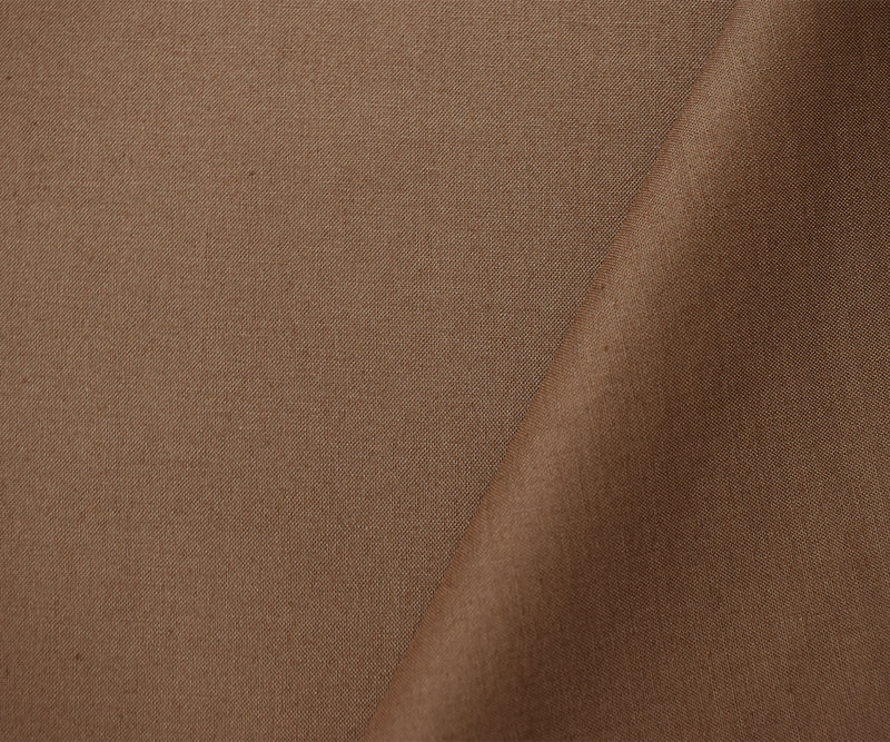 Medium Brown Cotton Solid Quality Quilting Woven 10 YD Bolt Fabric