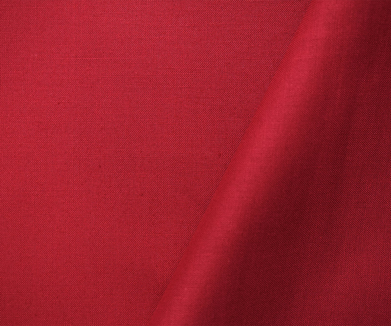 Red Cotton Solid Quality Quilting Woven 10 YD Bolt Fabric
