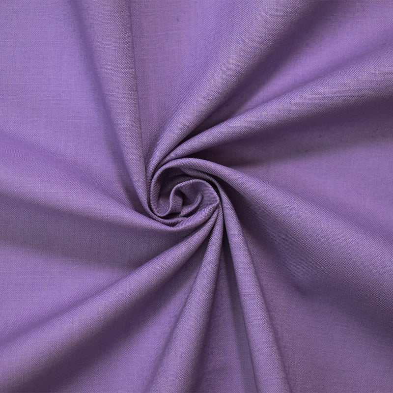 Purple Cotton Solid Quality Quilting Woven 10 YD Bolt Fabric