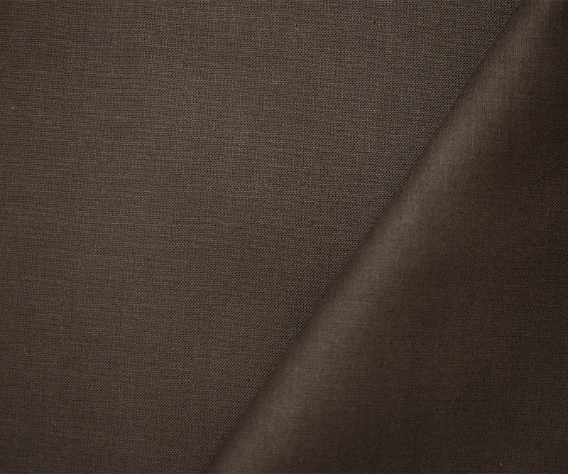 Deep Brown Cotton Solid Quality Quilting Woven 10 YD Bolt Fabric