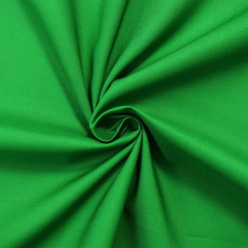 Green Cotton Solid Quality Quilting Woven 10 YD Bolt Fabric