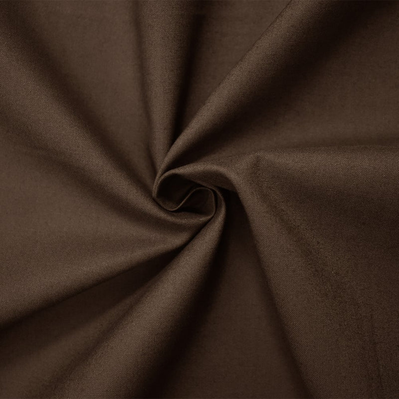 Brown Cotton Solid Quality Quilting Woven 10 YD Bolt Fabric