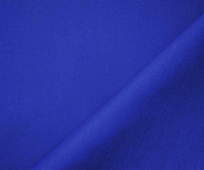 Dark Royal Blue Cotton Solid Quality Quilting Woven Fabric