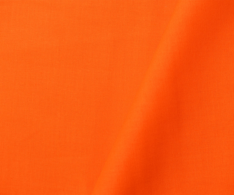 Orange Cotton Solid Quality Quilting Woven 10 YD Bolt Fabric