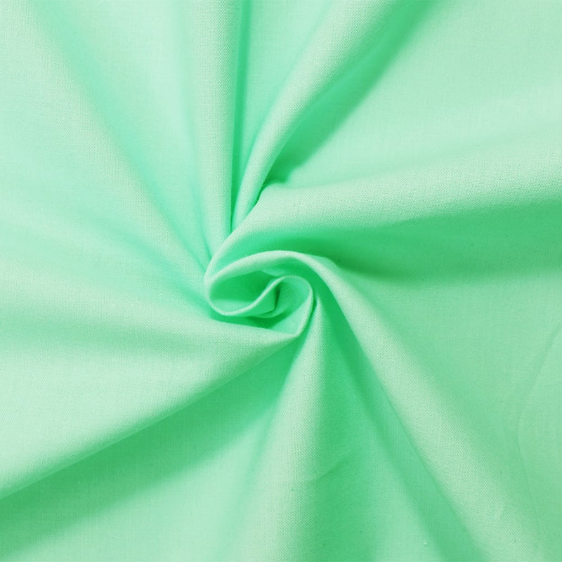 Pastel Light Green Cotton Solid Quality Quilting Woven 10 YD Bolt Fabric