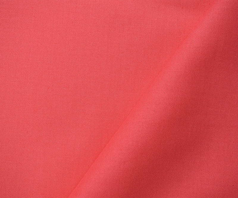 Coral Pink Cotton Solid Quality Quilting Woven 10 YD Bolt Fabric