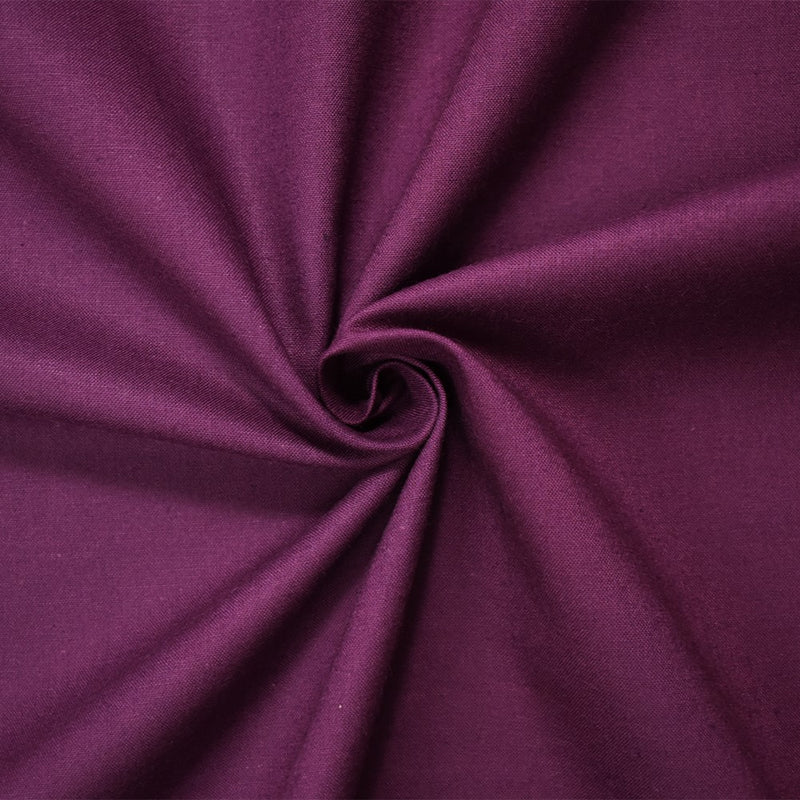 Purple Cotton Solid Quality Quilting Woven 10 YD Bolt Fabric