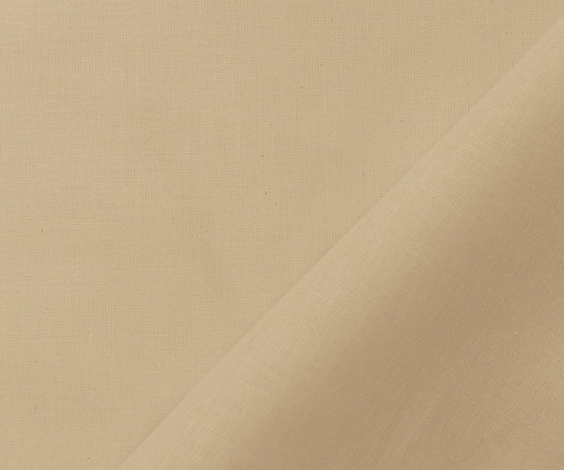 Tea Dyed Beige Cotton Muslin Woven 25 YD Bolt Fabric