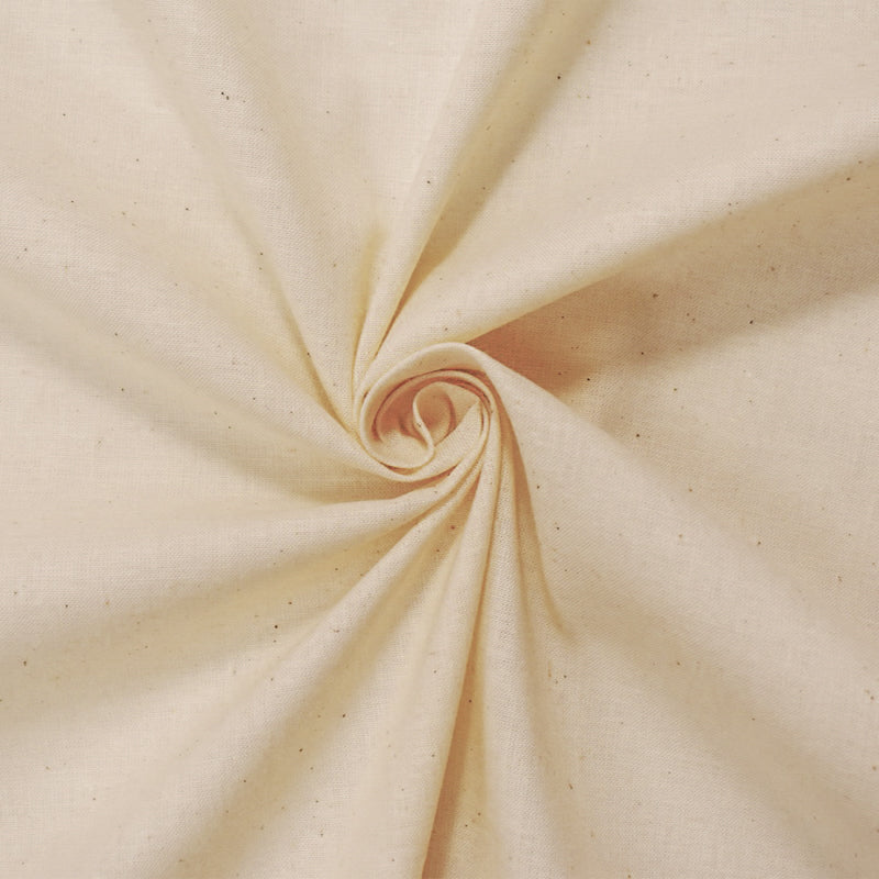 Unbleached Cotton Muslin Woven Fabric