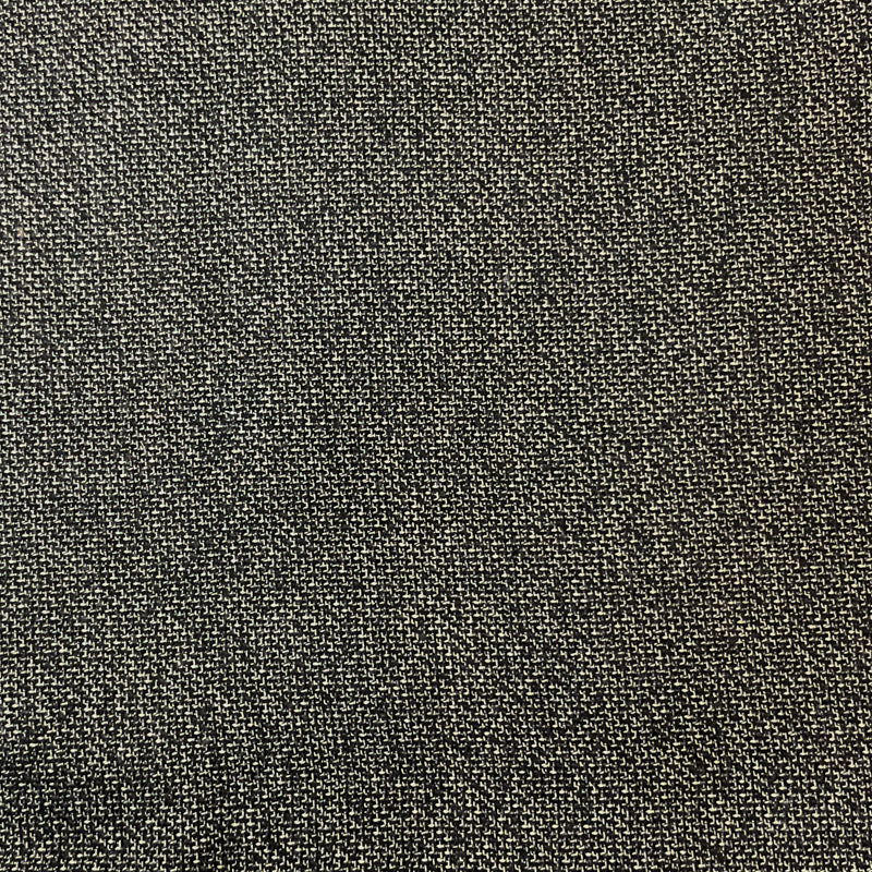 7 YD PC- Black-White Seawool Highlands Tweed Remnant Fabric