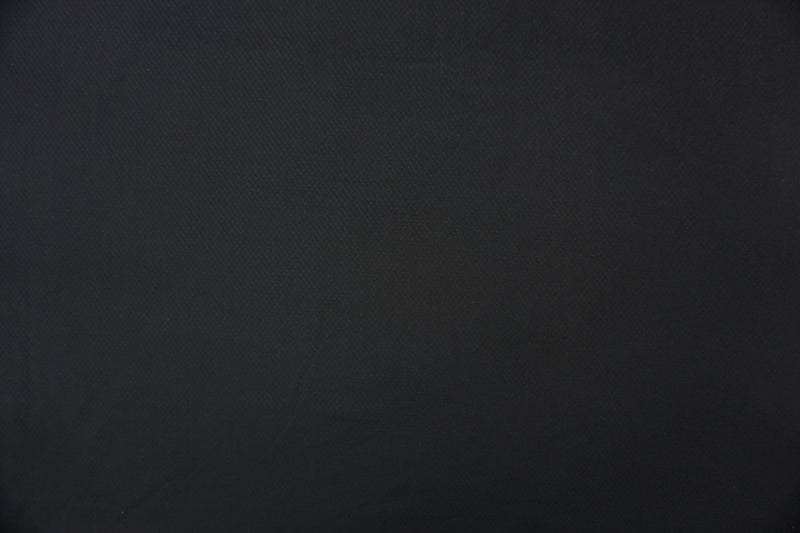 Black Famous Maker Nylon Spandex Mini Diamond Tricot Knit Yoga Fabric